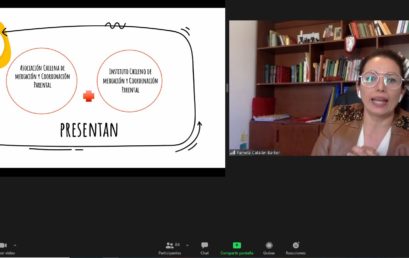Participación de Josep Seguí (vicepresidente de ANCOPA) y tres de nuestras socias Maria Sacasas, Lis Guitart y Pamela Barker en el Seminario internacional Taller «Coordinación de la Parentalidad y Mediación: Nuevas Herramientas Internacionales para la Protección de la Niñez y Mitigación de la Violencia de Género» organizado por el Instituto Chileno de Mediación y Coordinación Parental y la Fundación Restaurados.